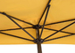 শেড স্ক্যালপ এজেন 150cm জন্য আধুনিক বাণিজ্যিক ঘাস প্যাটিও ছাতা